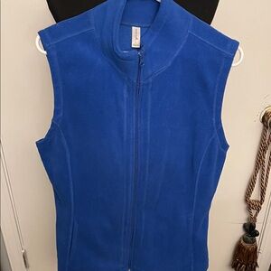 Blue Fleece Vest